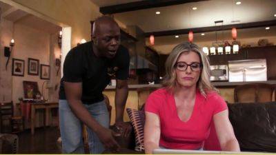 Cory Chase - Busty blonde milf ganged and double penetrated by black guys - drtuber.com
